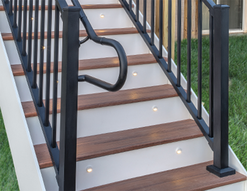deck step rails
